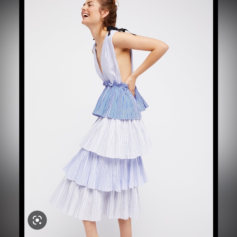 Free People Tiered Dress